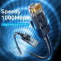 Vention Cable de Red Latiguillo RJ45 Cat.5e UTP AWG26 0.5 m Negro